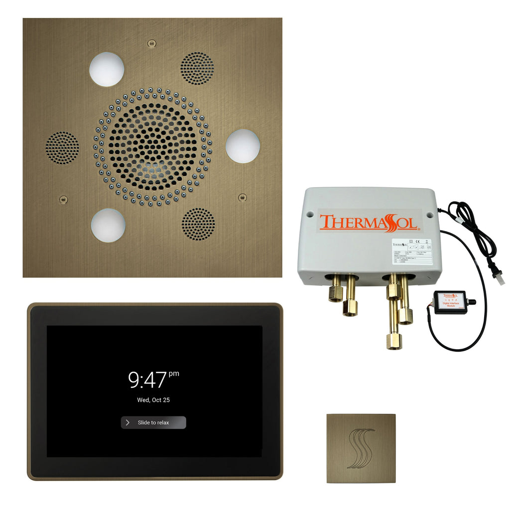 ThermaSol Wellness Shower Control Package With 200 Luminous LED Lights [WSPSR] (SAK20105)