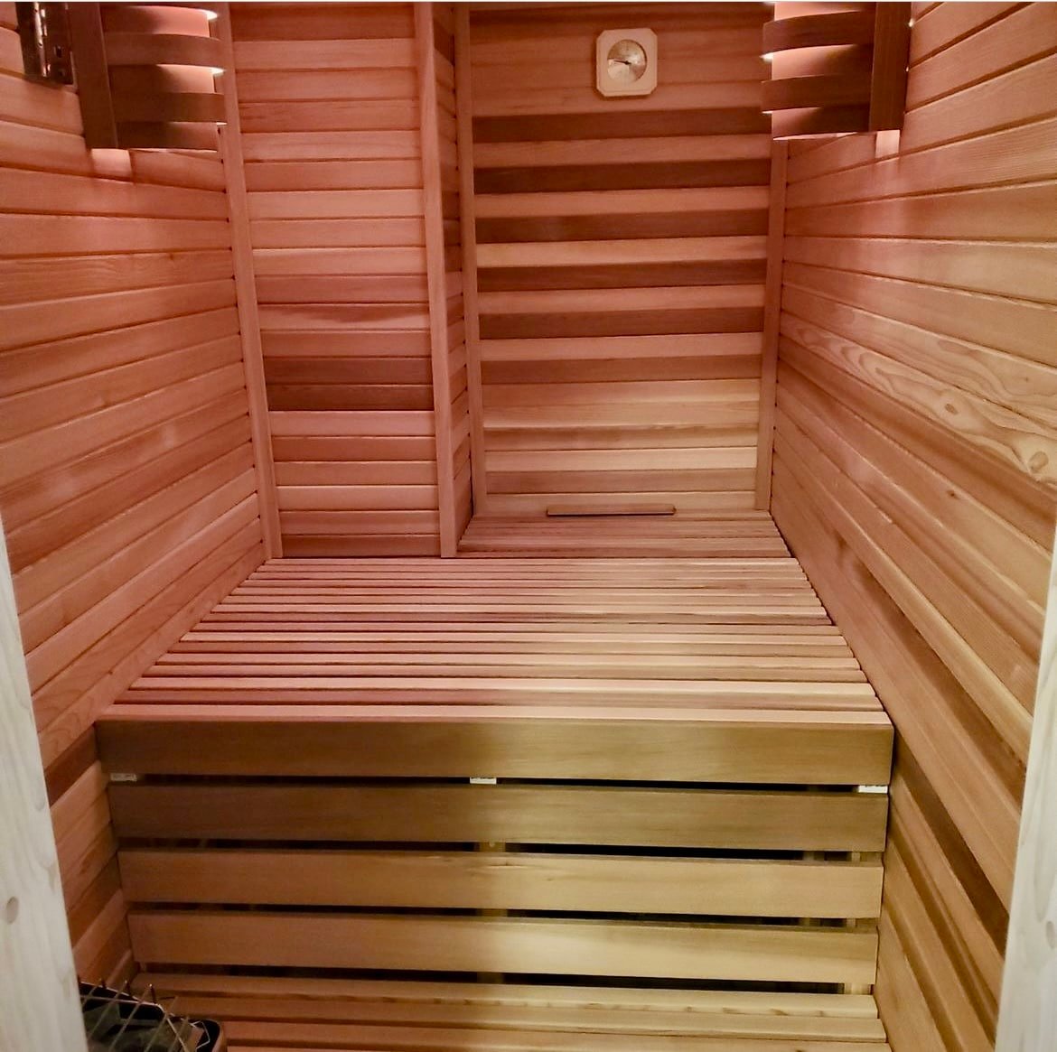 cedro sauna custom precut kit indoor customer example 4