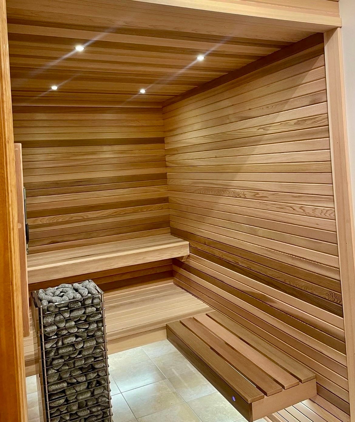 cedro sauna custom precut kit indoor customer example 5