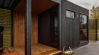 Harvia Nordic Misty Sauna Cabin: A Plug-and-Play Outdoor Retreat