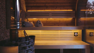 Sauna Accent Walls: Juniper & Soapstone Ideas for a More Custom Look