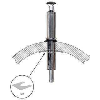 Barrel Chimney Kit 78.7" | HUUM