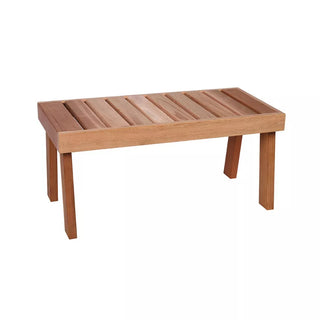 Cedar wooden Bench 34" x 17"
