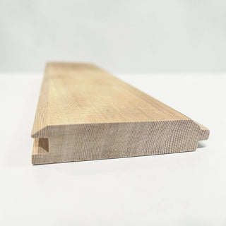Clear Hemlock Sauna Wood - Wall Paneling T&G 1x4 V-groove