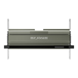 MrSteam Linear 16 in. W. Steamhead with AromaTherapy Reservoir - Matte Black