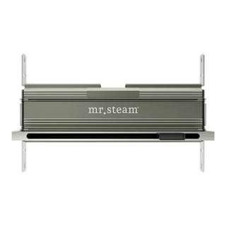 MrSteam Linear 16 in. W. Steamhead with AromaTherapy Reservoir - Polished Nickel