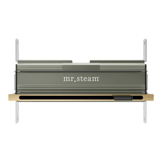 MrSteam Linear 16 in. W. Steamhead with AromaTherapy Reservoir - Satin Brass