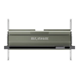 MrSteam Linear 16 in. W. Steamhead with AromaTherapy Reservoir - Satin Steel
