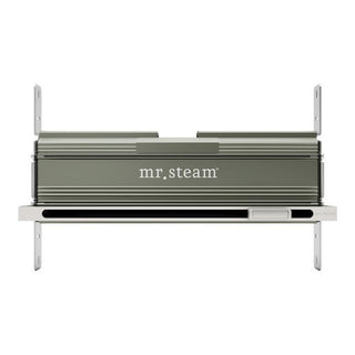 MrSteam Linear 16 in. W. Steamhead with AromaTherapy Reservoir - White