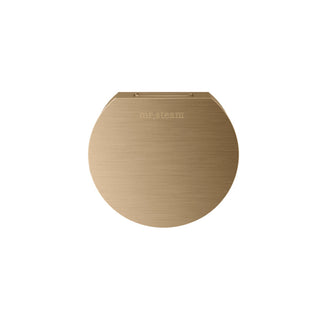 MrSteam Designer 3 in. Steamhead with AromaTherapy Reservoir in Round - Brushed Bronze