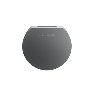MrSteam Designer 3 in. Steamhead with AromaTherapy Reservoir in Round - Satin Steel