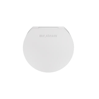 MrSteam Designer 3 in. Steamhead with AromaTherapy Reservoir in Round - White