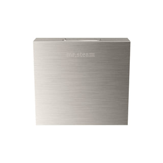 MrSteam Designer 3 in. Steamhead with AromaTherapy Reservoir in Square - Brushed Nickel