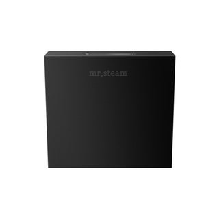 MrSteam Designer 3 in. Steamhead with AromaTherapy Reservoir in Square - Matte Black