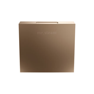 MrSteam Designer 3 in. Steamhead with AromaTherapy Reservoir in Square - Nouveau Bronze