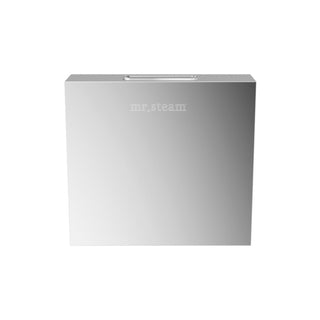 MrSteam Designer 3 in. Steamhead with AromaTherapy Reservoir in Square - Polished Chrome