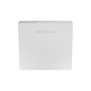 MrSteam Designer 3 in. Steamhead with AromaTherapy Reservoir in Square - White