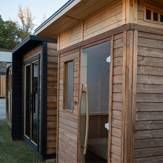 2-3 Person Outdoor Sauna 1250-A—Showroom Model | Heritage Sauna®