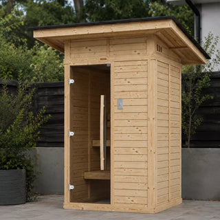 2 Person Outdoor Sauna 1000-A | Heritage Sauna®