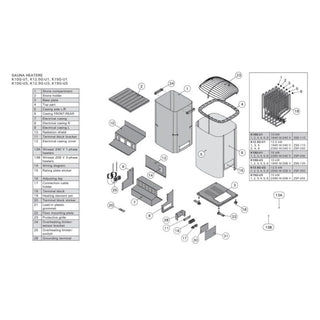 Exterior Casing (Stainless Steel) | Finlandia / Harvia