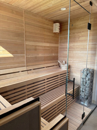 Clear Hemlock Sauna Wood - Bench Board Bundle 2x2 S4S