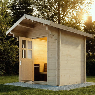 Almost Heaven Saddle Mountain 4-6 Person Outdoor Sauna