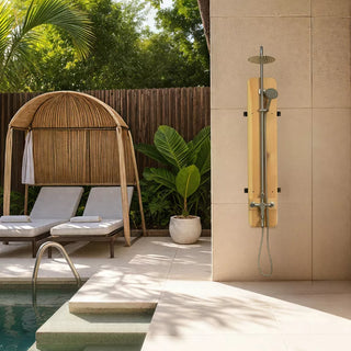 Meridian Outdoor Shower | Rinse