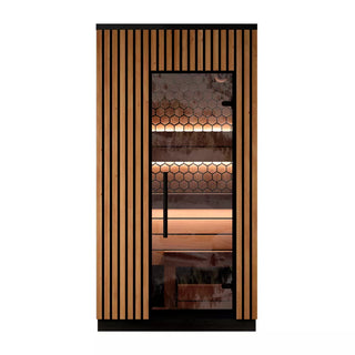 Leil Saunas Viva 120 1-Person Outdoor Sauna Kit