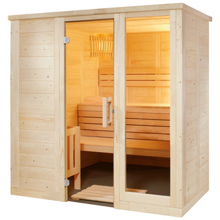 Almost Heaven Wolfpine Komfort Small 3-Person Indoor Sauna