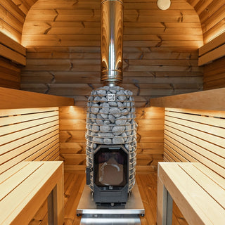 Black Cube Comfort Outdoor Sauna