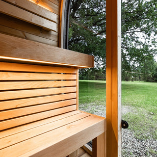 Black Cube Comfort Outdoor Sauna