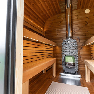 Black Cube Comfort Outdoor Sauna