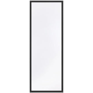 Black anodized Aluminium sauna window