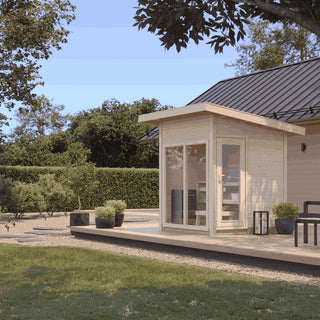 Almost Heaven View (Solide Vision) Outdoor Sauna Cabin