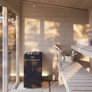Almost Heaven View (Solide Vision) Outdoor Sauna Cabin