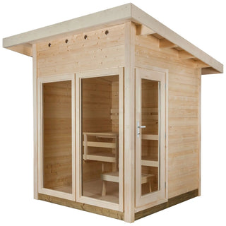 Almost Heaven View (Solide Vision) Outdoor Sauna Cabin