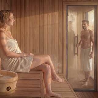Astra Sauna Max with Enclosed Changeroom | Dundalk  Leisurecraft