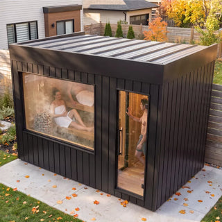 Astra Sauna Max with Enclosed Changeroom | Dundalk  Leisurecraft
