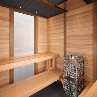 Thermory Mod6 Modern Athletic Sauna 