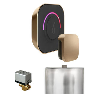 MrSteam ButlerTouch Steam Shower Control Package with TempoTouch Control and Steamhead - Brushed Bronze