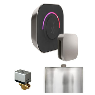 MrSteam ButlerTouch Steam Shower Control Package with TempoTouch Control and Steamhead - Brushed Nickel