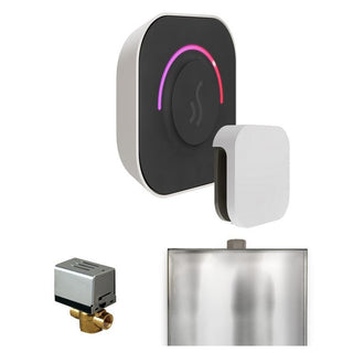 MrSteam ButlerTouch Steam Shower Control Package with TempoTouch Control and Steamhead - White