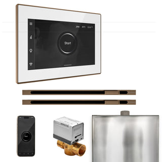 MrSteam MAX xButler Linear Steam Shower Package
