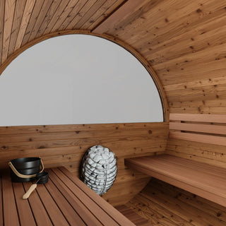 Barrel No. 84 – Natural (Wide Window & No Porch) | Thermory