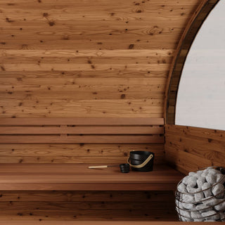 Barrel No. 82 – Natural (Wide Window & Porch) | Thermory