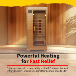 HeatWave Buena Vista 1-2 Person Ceramic Infrared Sauna