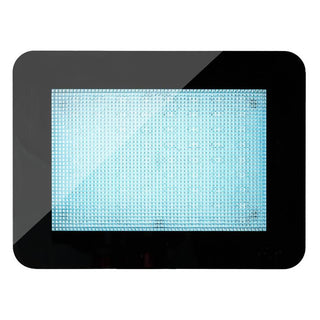 MrSteam ChromaTherapy Light with 12.62 in. LED Clusters - Black