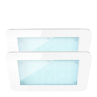MrSteam ChromaTherapy Light with 12.62 in. LED Clusters in Black (2-Pack) - White