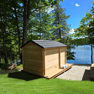 CT Georgian Cabin Outdoor Sauna with Changeroom| Dundalk