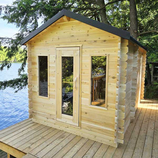 Canadian Timber Georgian Cabin Outdoor Sauna | Dundalk